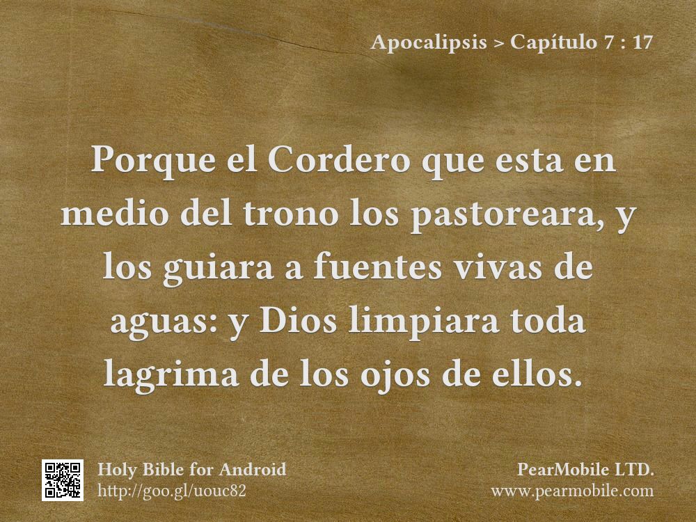 Apocalipsis, Capítulo 7:17